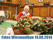 Fotos Aufbauzeit Oktoberfest München 2014 Wiesnaufbau Fotos und Video vom 14.08.2014  (©Foto: Marikka-Laila Maisel)